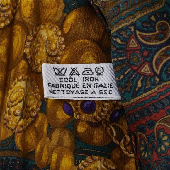 Chanel Paisley Silk Scarf - Picture 4 of 6